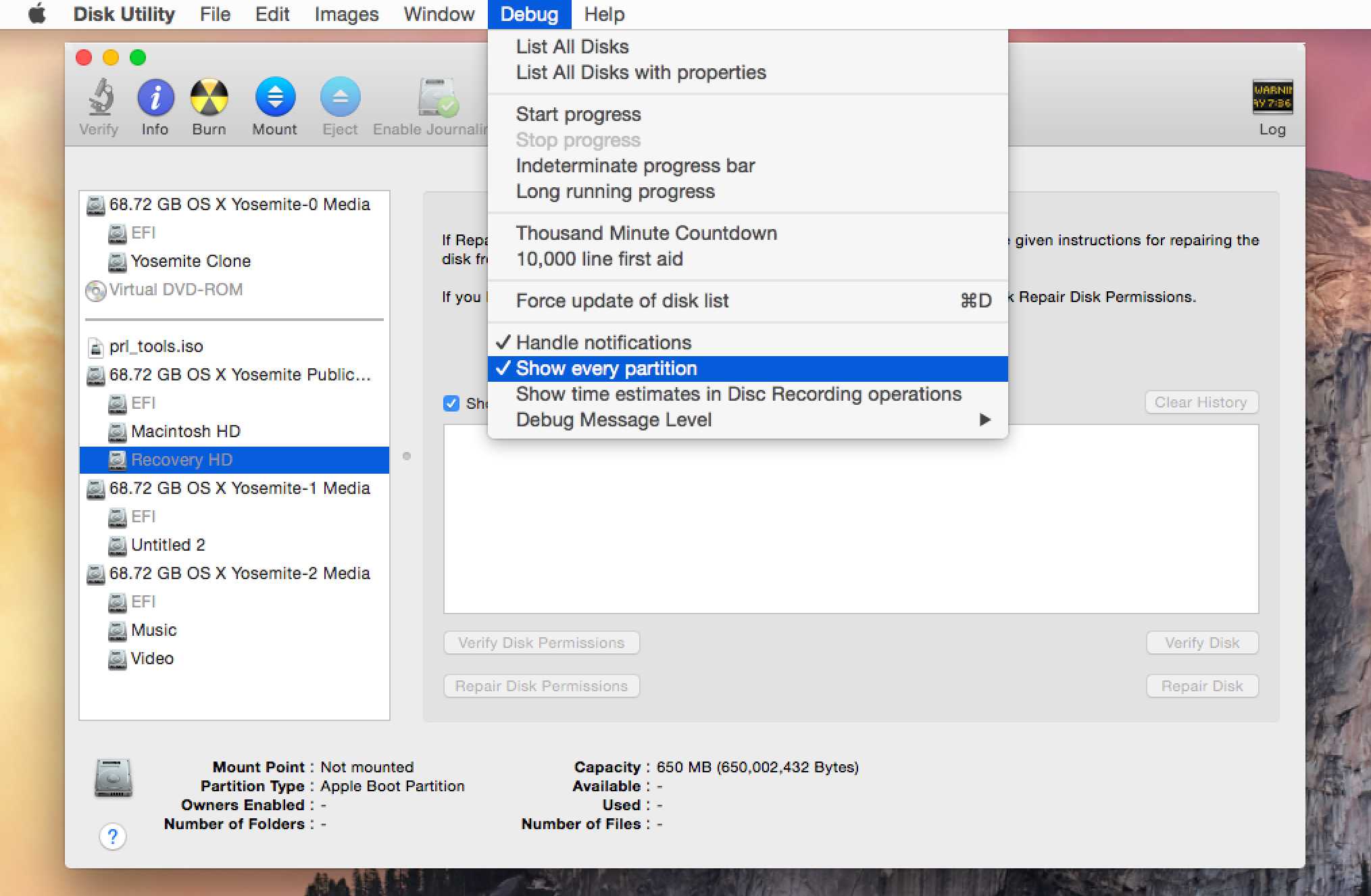 Disk Utility For Mac Yosemite
